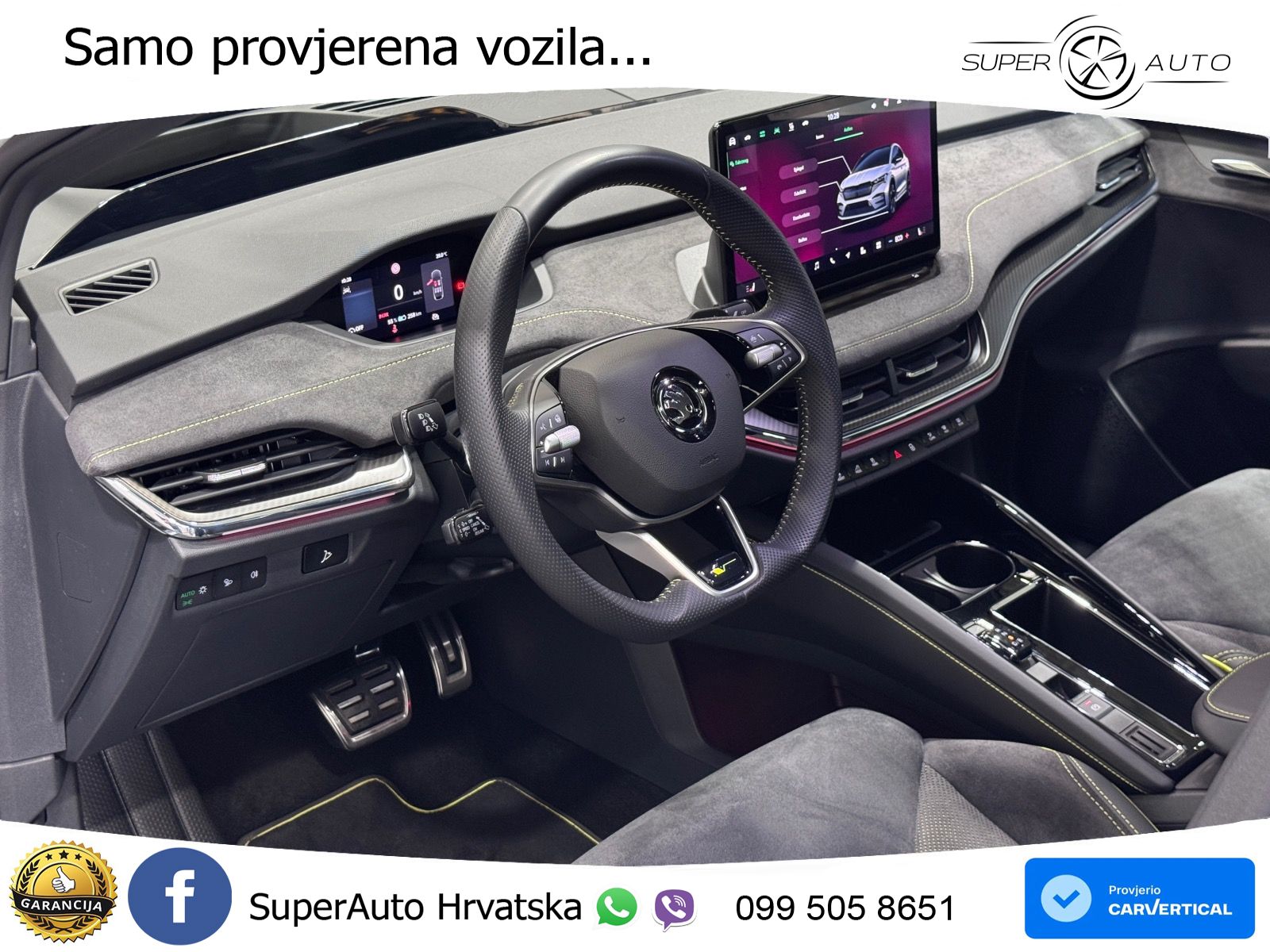 Škoda Enyaq iV RS 82 kWh (340 KS) AWD MATRIX+GR SJED+KAM