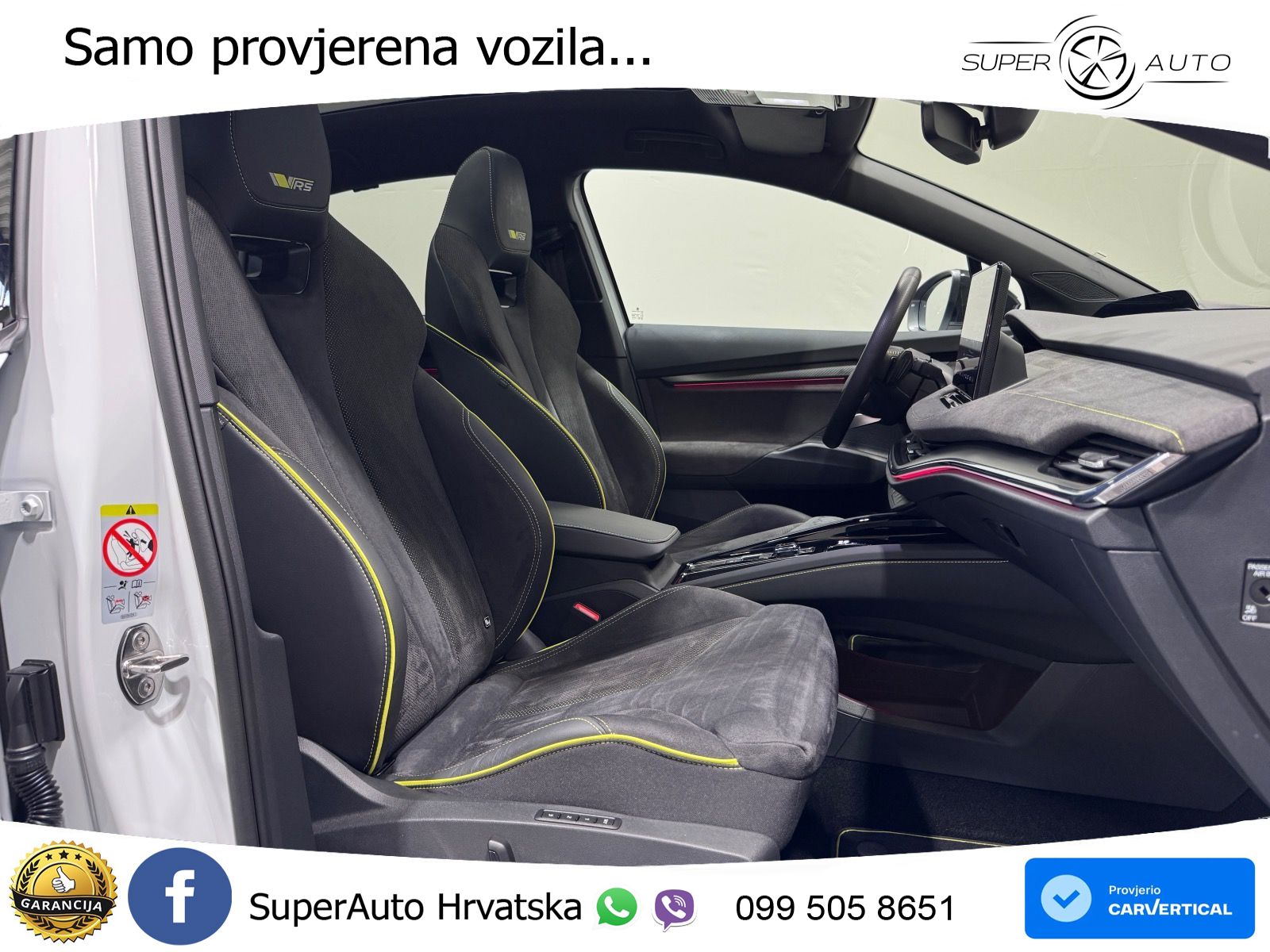 Škoda Enyaq iV RS 82 kWh (340 KS) AWD MATRIX+GR SJED+KAM