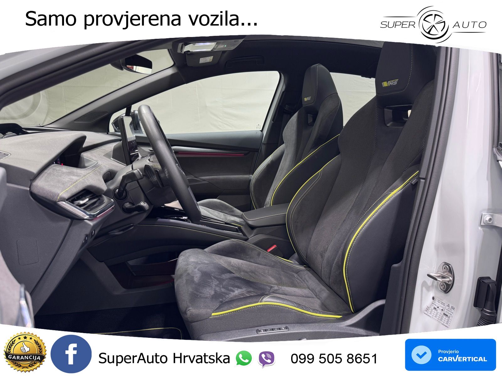 Škoda Enyaq iV RS 82 kWh (340 KS) AWD MATRIX+GR SJED+KAM