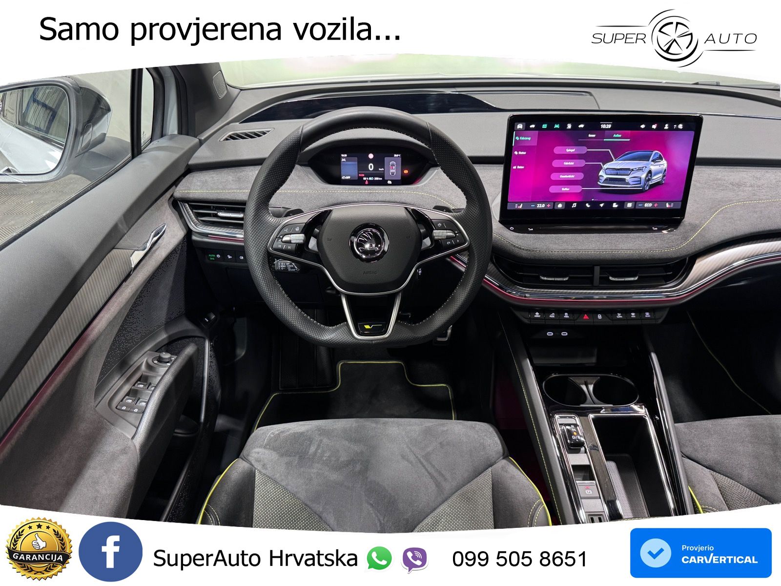 Škoda Enyaq iV RS 82 kWh (340 KS) AWD MATRIX+GR SJED+KAM