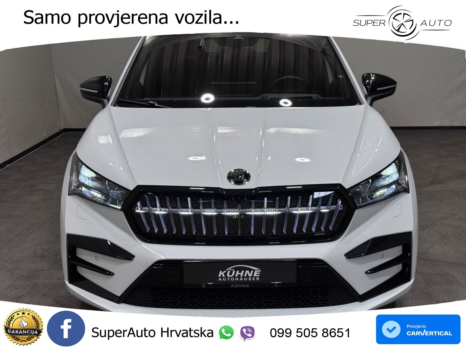 Škoda Enyaq iV RS 82 kWh (340 KS) AWD MATRIX+GR SJED+KAM
