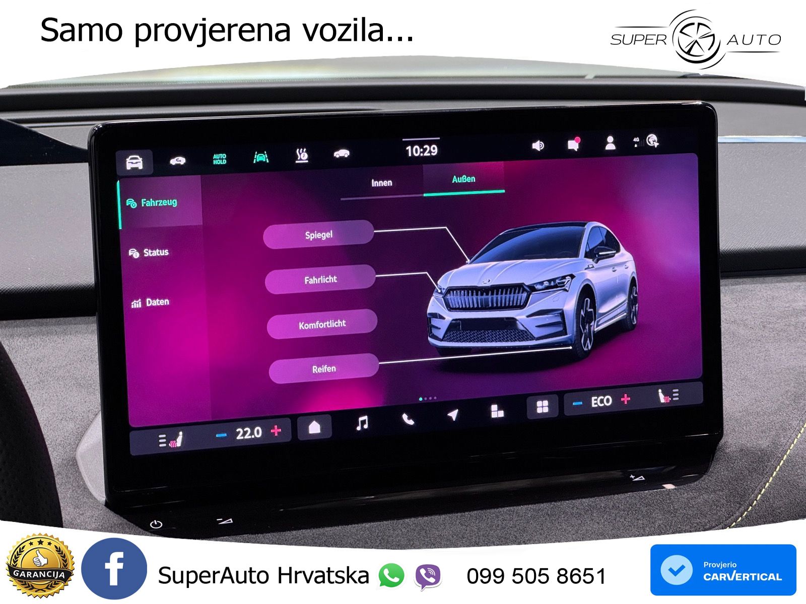 Škoda Enyaq iV RS 82 kWh (340 KS) AWD MATRIX+GR SJED+KAM