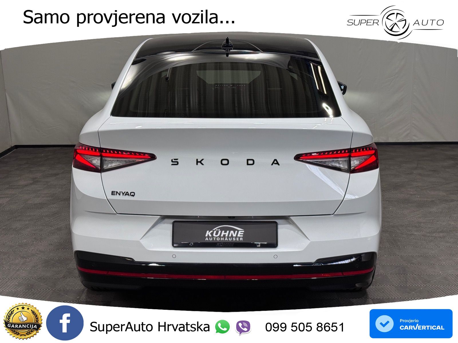 Škoda Enyaq iV RS 82 kWh (340 KS) AWD MATRIX+GR SJED+KAM