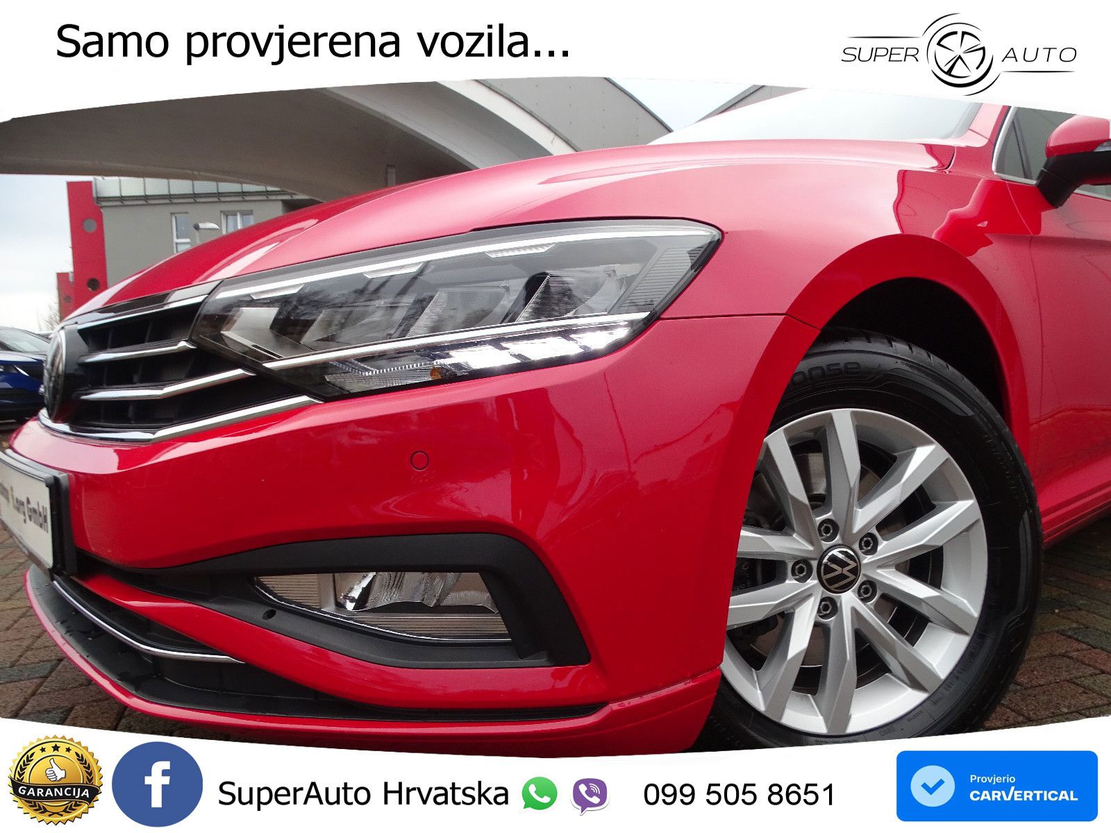 Volkswagen Passat Variant 2.0 TDI (122 KS) DSG LED+GR SJED+ACC