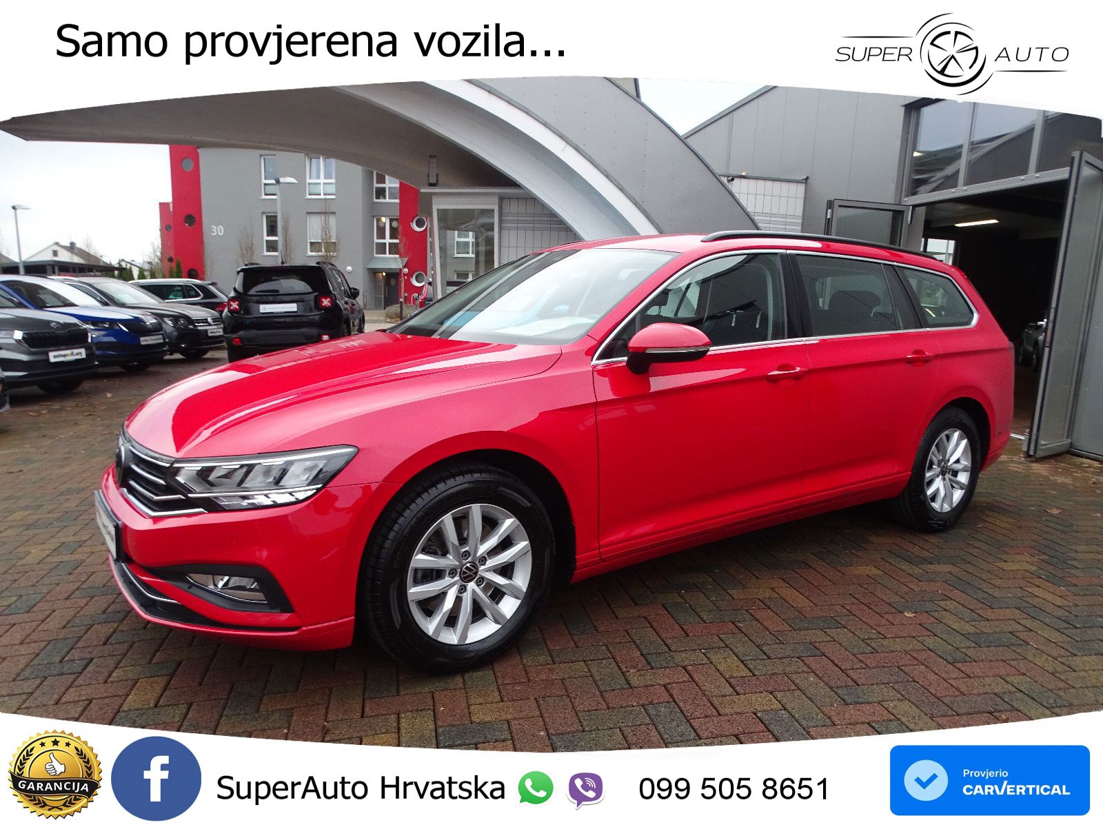 Volkswagen Passat Variant 2.0 TDI (122 KS) DSG LED+GR SJED+ACC