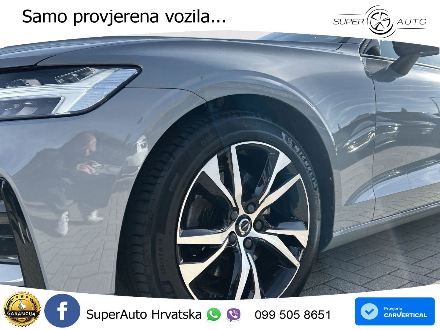 Volvo V60 2.0 B4 Benzin Automatic LED+GR SJED+ACC