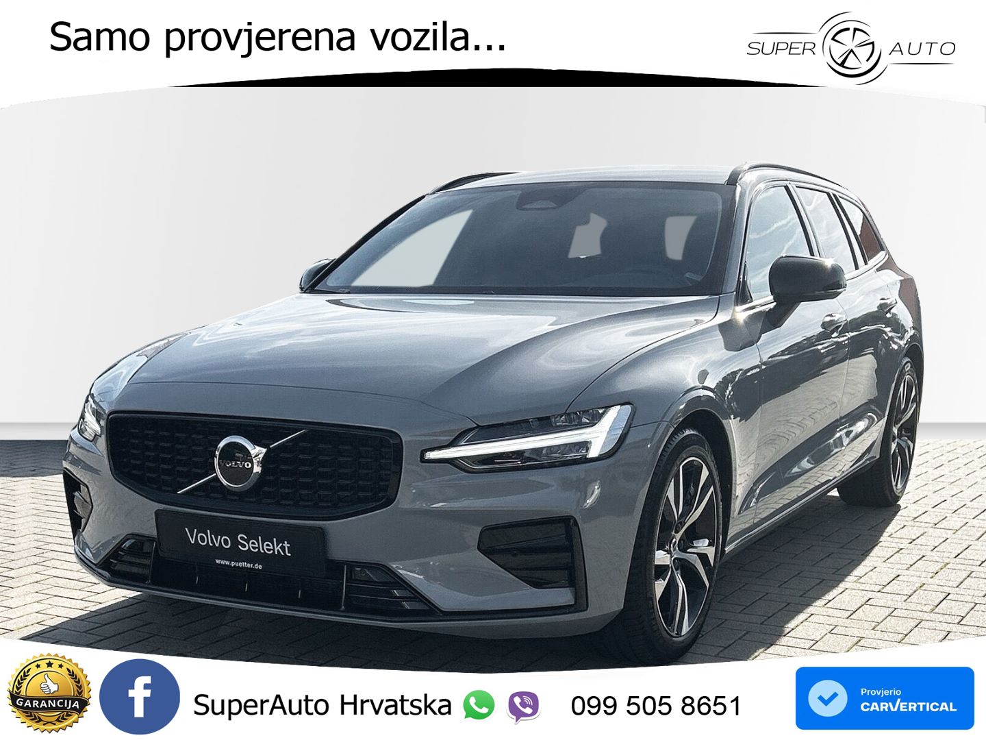 Volvo V60 2.0 B4 Benzin Automatic LED+GR SJED+ACC