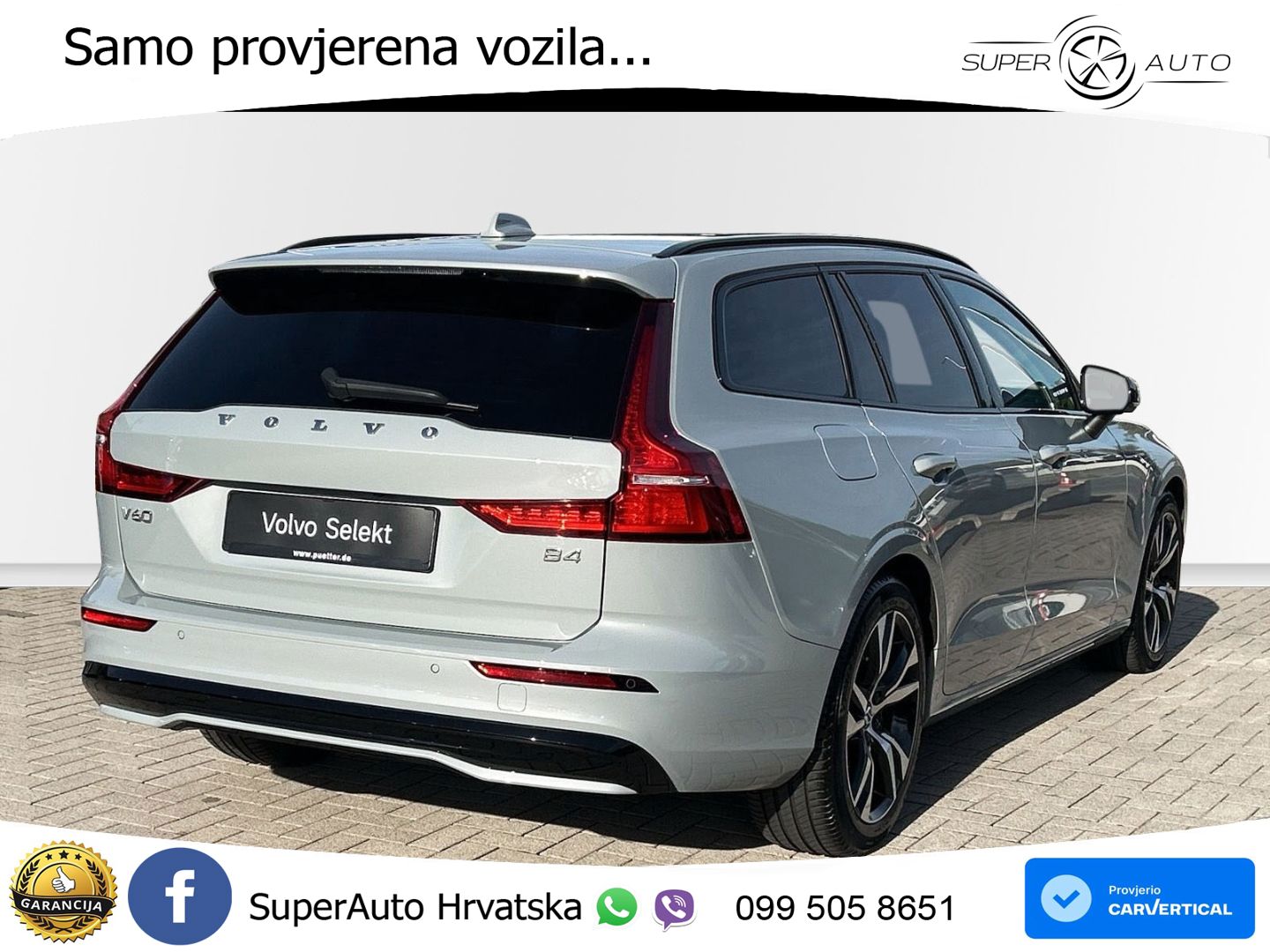 Volvo V60 2.0 B4 Benzin Automatic LED+GR SJED+ACC