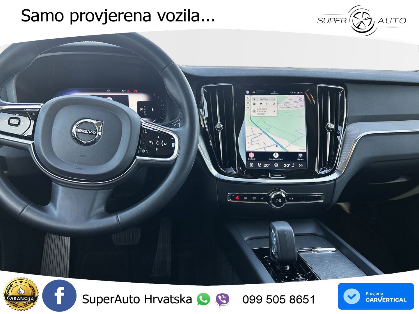 Volvo V60 2.0 B4 Benzin Automatic LED+GR SJED+ACC