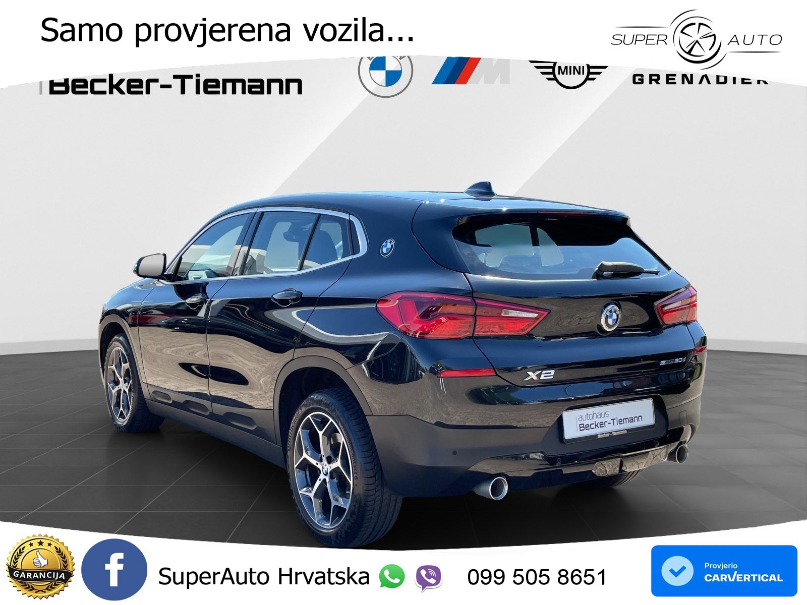 BMW X2 sDrive20d Steptronic LED+GR SJED+ACC