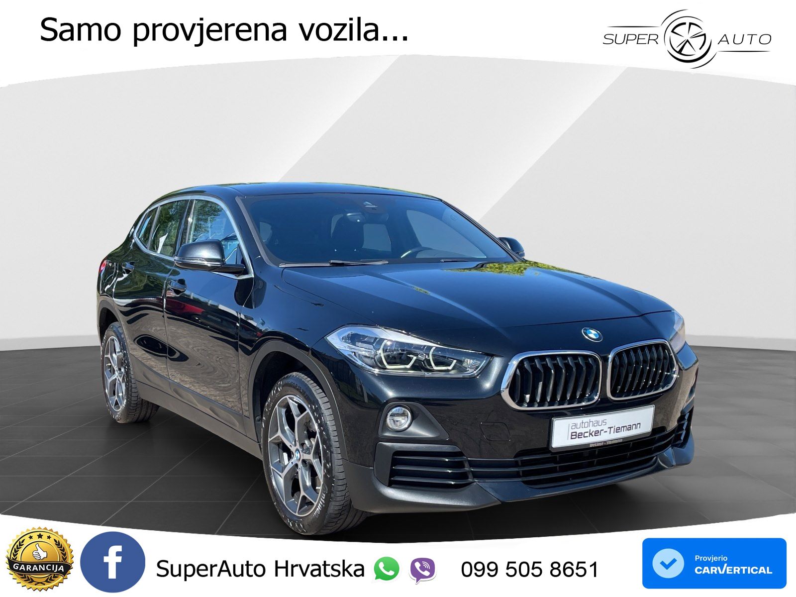 BMW X2 sDrive20d Steptronic LED+GR SJED+ACC
