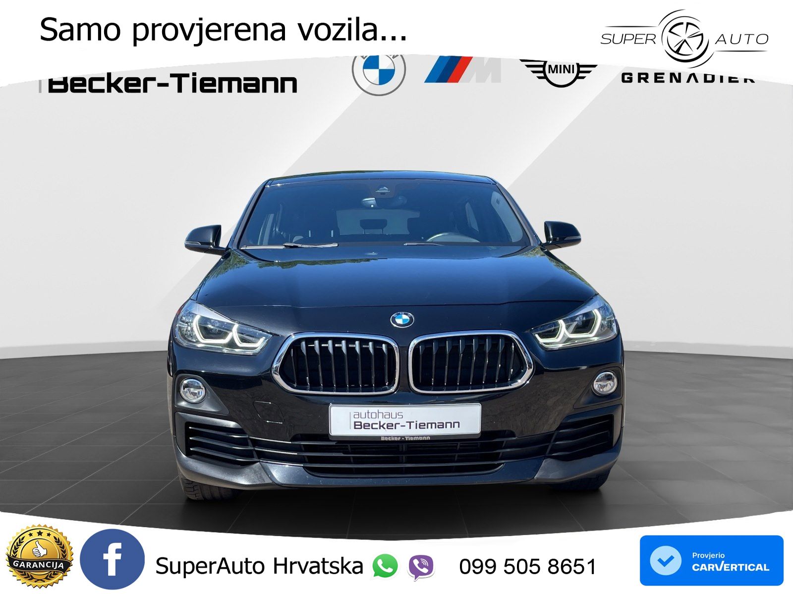 BMW X2 sDrive20d Steptronic LED+GR SJED+ACC