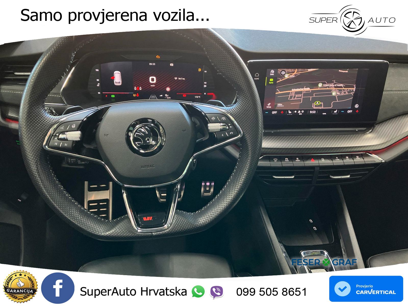 Škoda Octavia Combi RS 2.0 TDI (200 KS) DSG MATRIX+GR SJED+KAM
