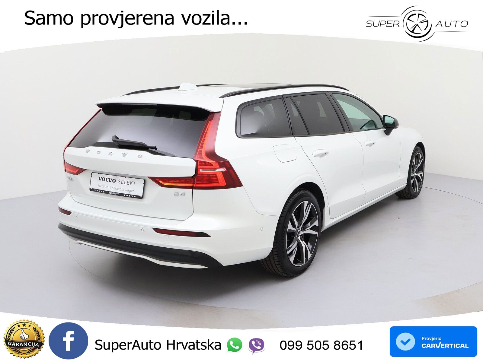 Volvo V60 2.0 B4 Benzin DCT LED+GR SJED+ACC