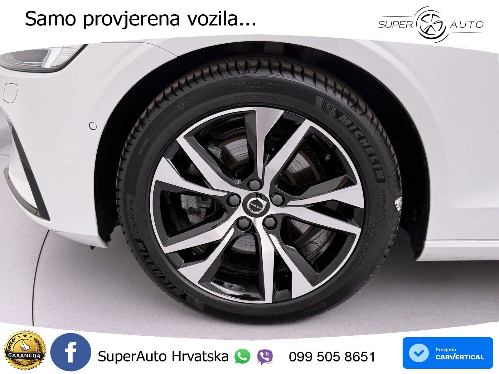 Volvo V60 2.0 B4 Benzin DCT LED+GR SJED+ACC