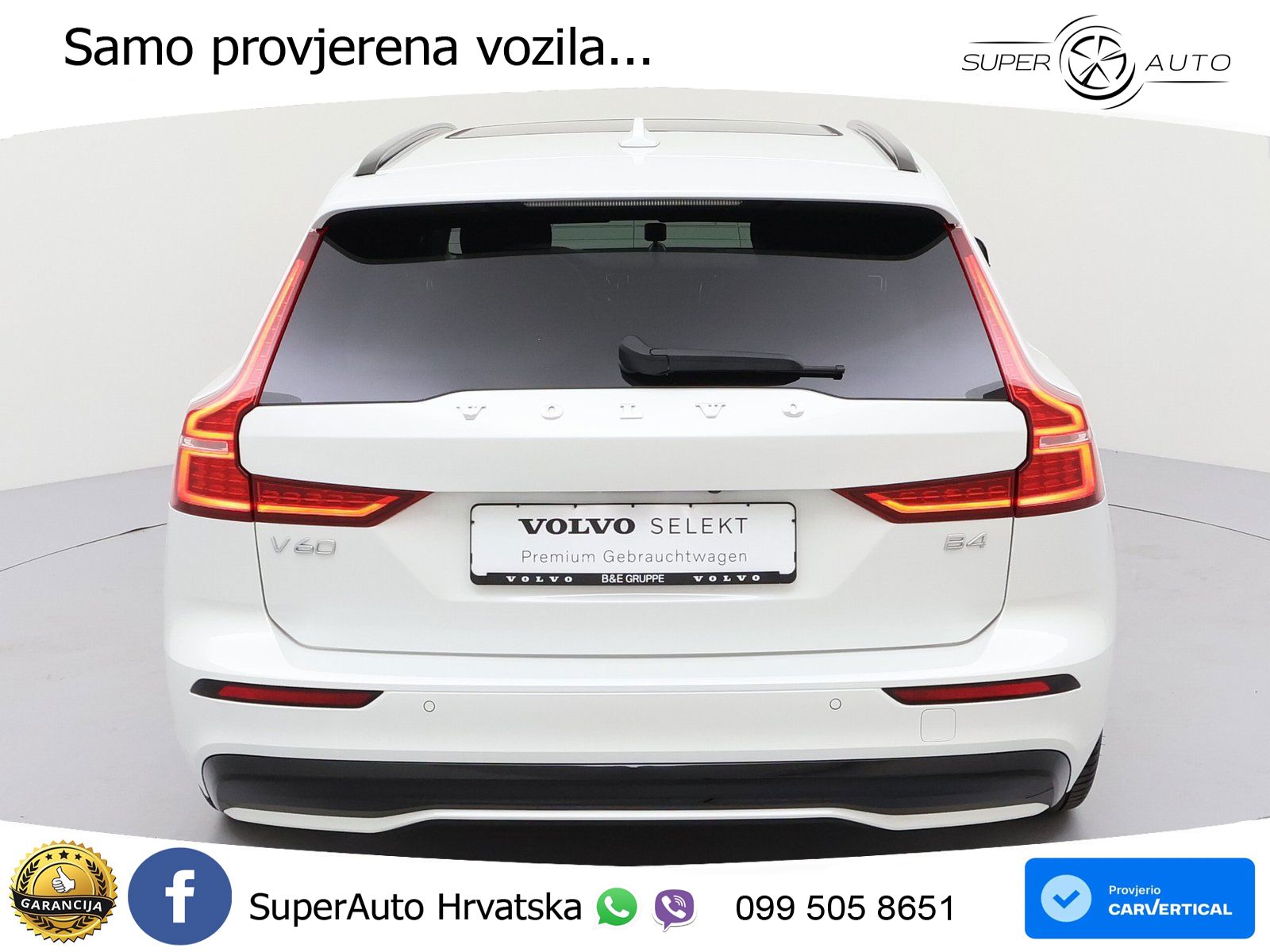 Volvo V60 2.0 B4 Benzin DCT LED+GR SJED+ACC