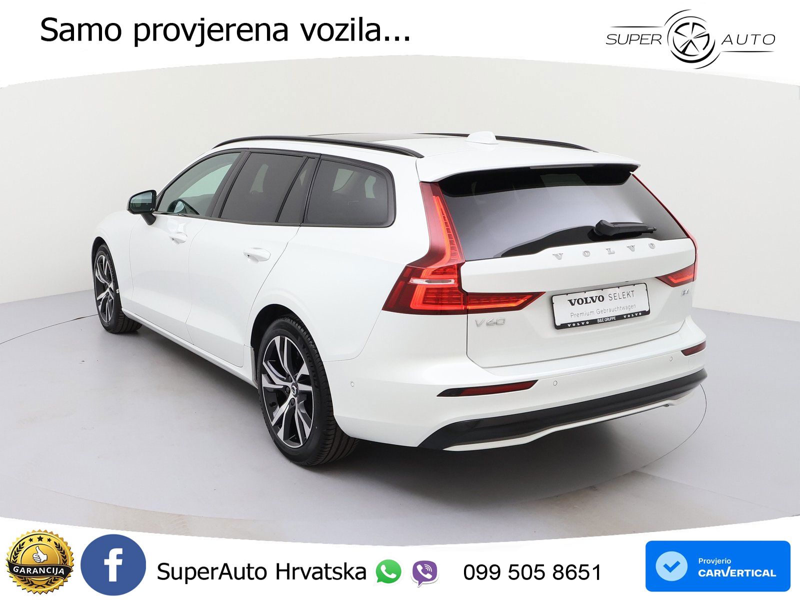 Volvo V60 2.0 B4 Benzin DCT LED+GR SJED+ACC