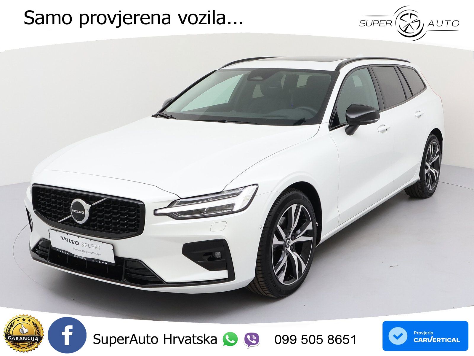 Volvo V60 2.0 B4 Benzin DCT LED+GR SJED+ACC