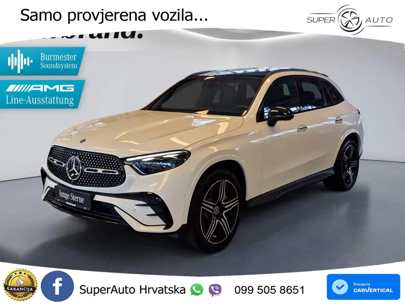 Mercedes GLC 300 (258 KS) 4MATIC 9G-TRONIC AMG ZRAČNI+ACC+GR SJED+360+PANO