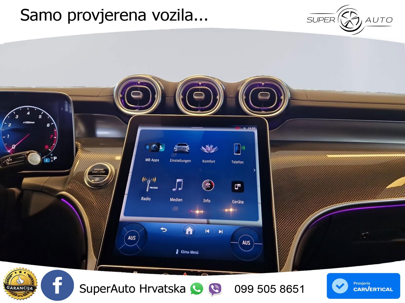 Mercedes GLC 300 (258 KS) 4MATIC 9G-TRONIC AMG ZRAČNI+ACC+GR SJED+360+PANO