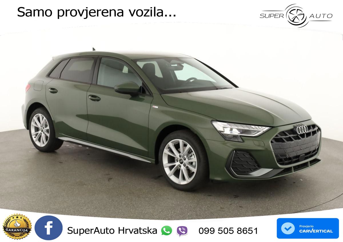 Audi A3 35 TFSI (150 KS) S tronic S line MATRIX+GR SJED+KAM
