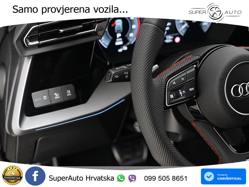 Audi A3 45 TFSIe (272 KS) S tronic S line LED+GR SJED+ACC