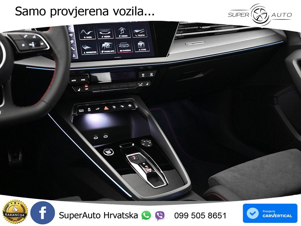 Audi A3 45 TFSIe (272 KS) S tronic S line LED+GR SJED+ACC