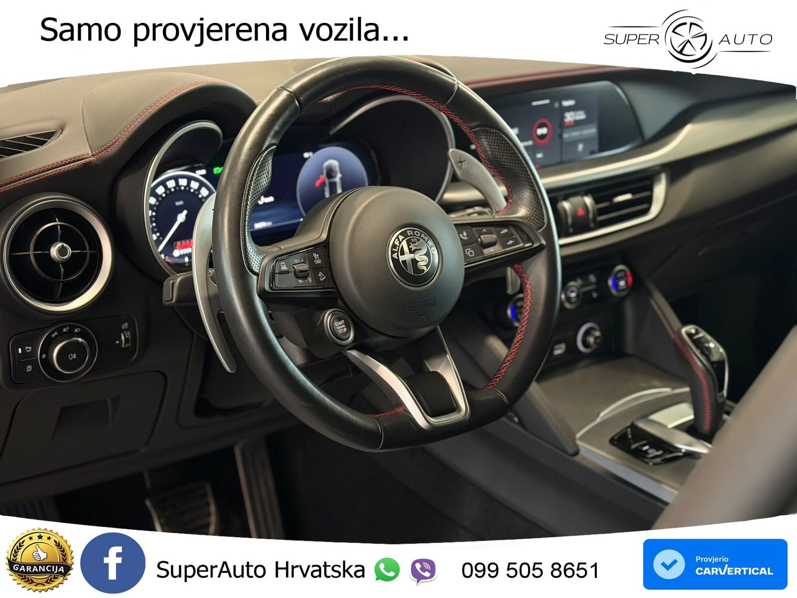 Alfa Romeo Stelvio 2.0 Turbo (280 KS) Q4 Automatic MATRIX+GR SJED+KAM