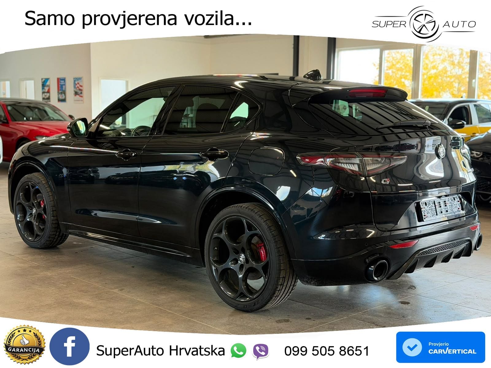 Alfa Romeo Stelvio 2.0 Turbo (280 KS) Q4 Automatic MATRIX+GR SJED+KAM
