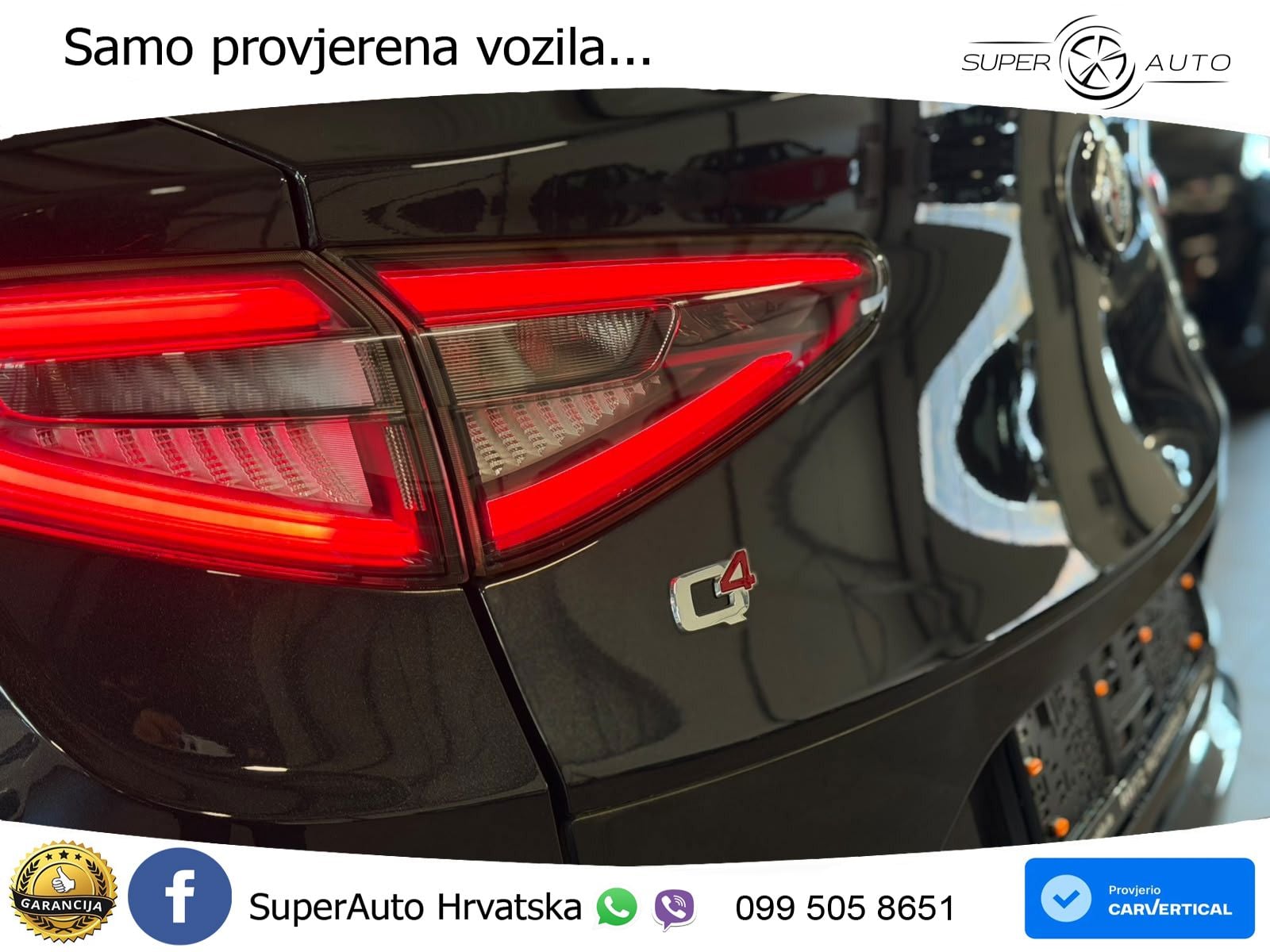 Alfa Romeo Stelvio 2.0 Turbo (280 KS) Q4 Automatic MATRIX+GR SJED+KAM