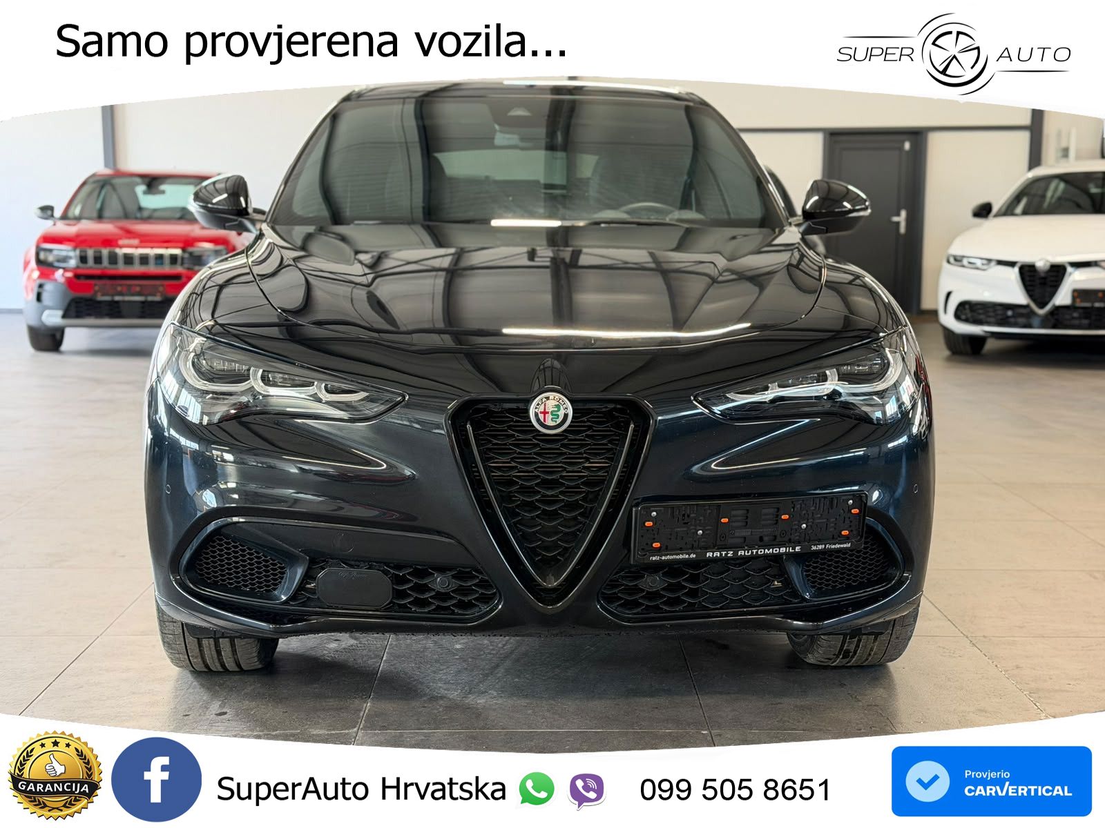 Alfa Romeo Stelvio 2.0 Turbo (280 KS) Q4 Automatic MATRIX+GR SJED+KAM