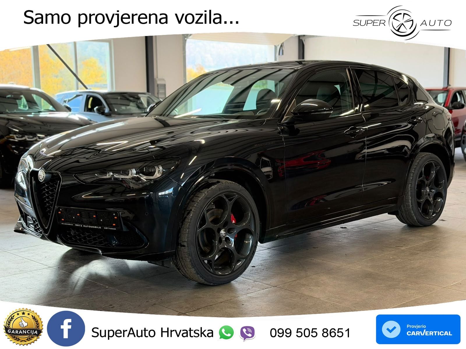 Alfa Romeo Stelvio 2.0 Turbo (280 KS) Q4 Automatic MATRIX+GR SJED+KAM