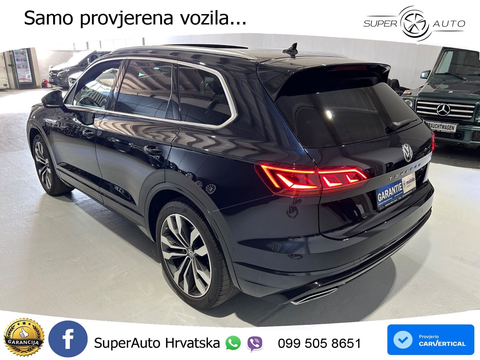 Volkswagen Touareg 3.0 V6 TDI (286 KS) 4MOTION Tiptronic R-Line ZRAČNI+ACC+GR SJED+KAM+PANO