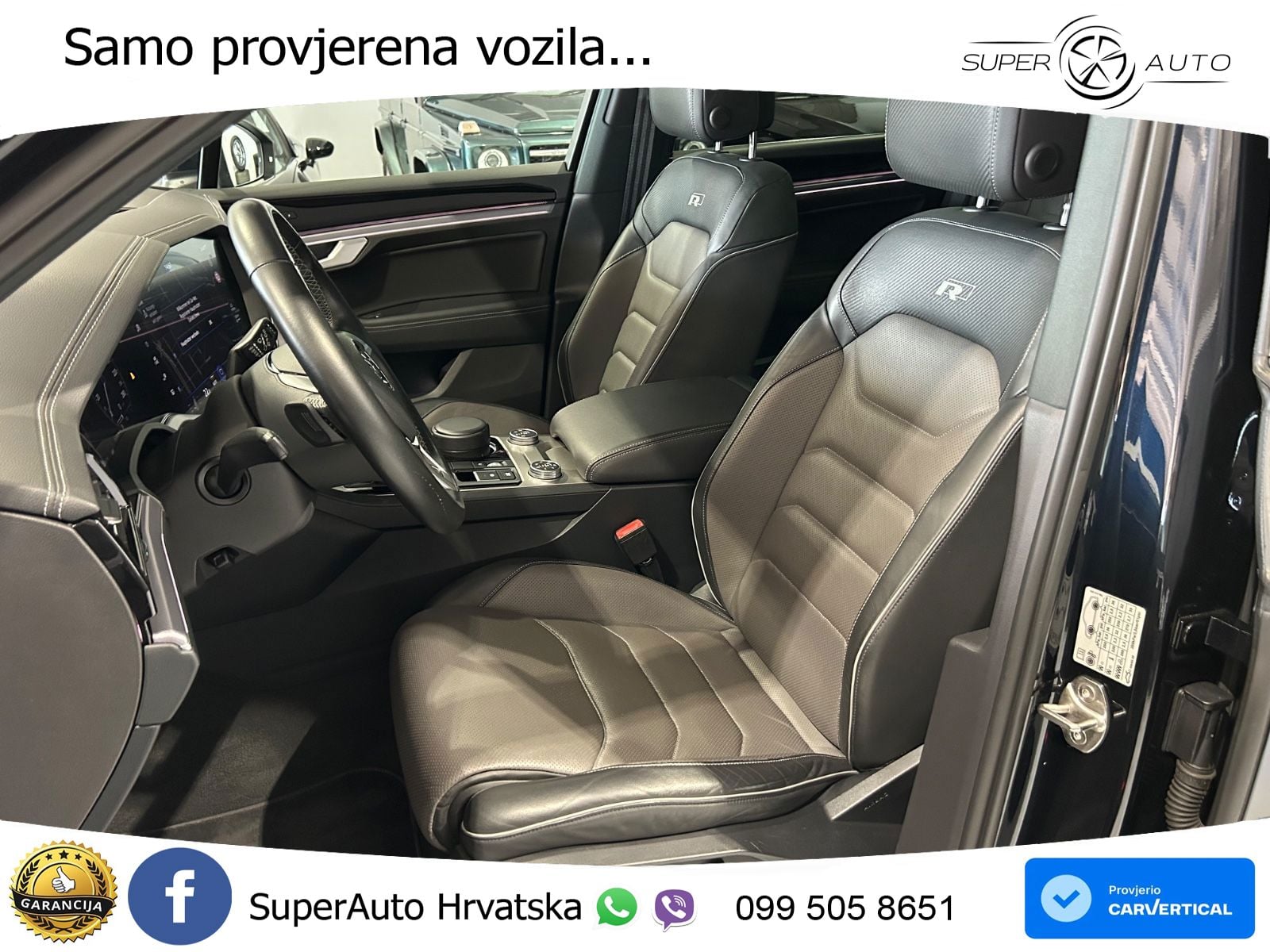 Volkswagen Touareg 3.0 V6 TDI (286 KS) 4MOTION Tiptronic R-Line ZRAČNI+ACC+GR SJED+KAM+PANO