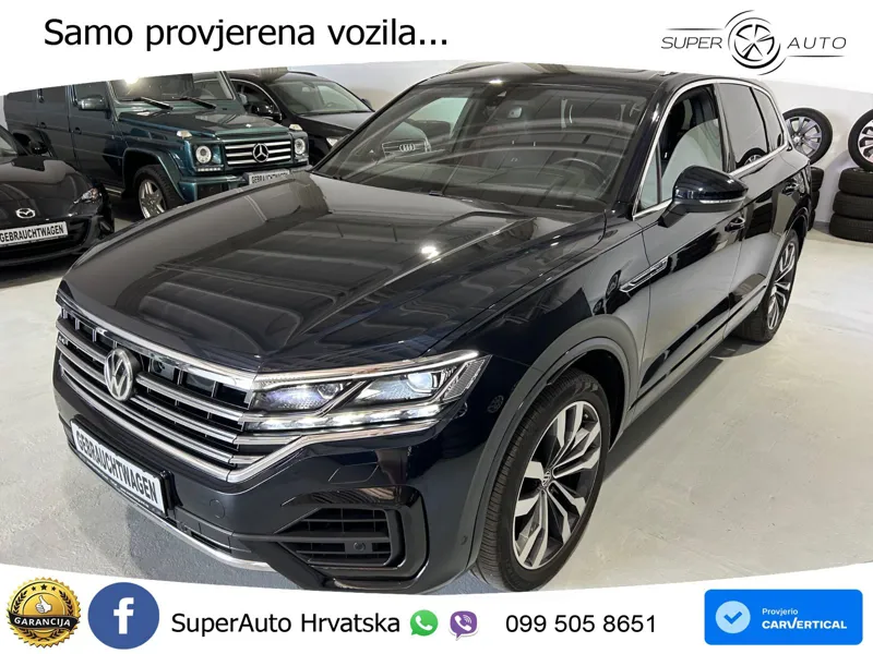 Volkswagen Touareg 3.0 V6 TDI (286 KS) 4MOTION Tiptronic R-Line ZRAČNI+ACC+GR SJED+KAM+PANO