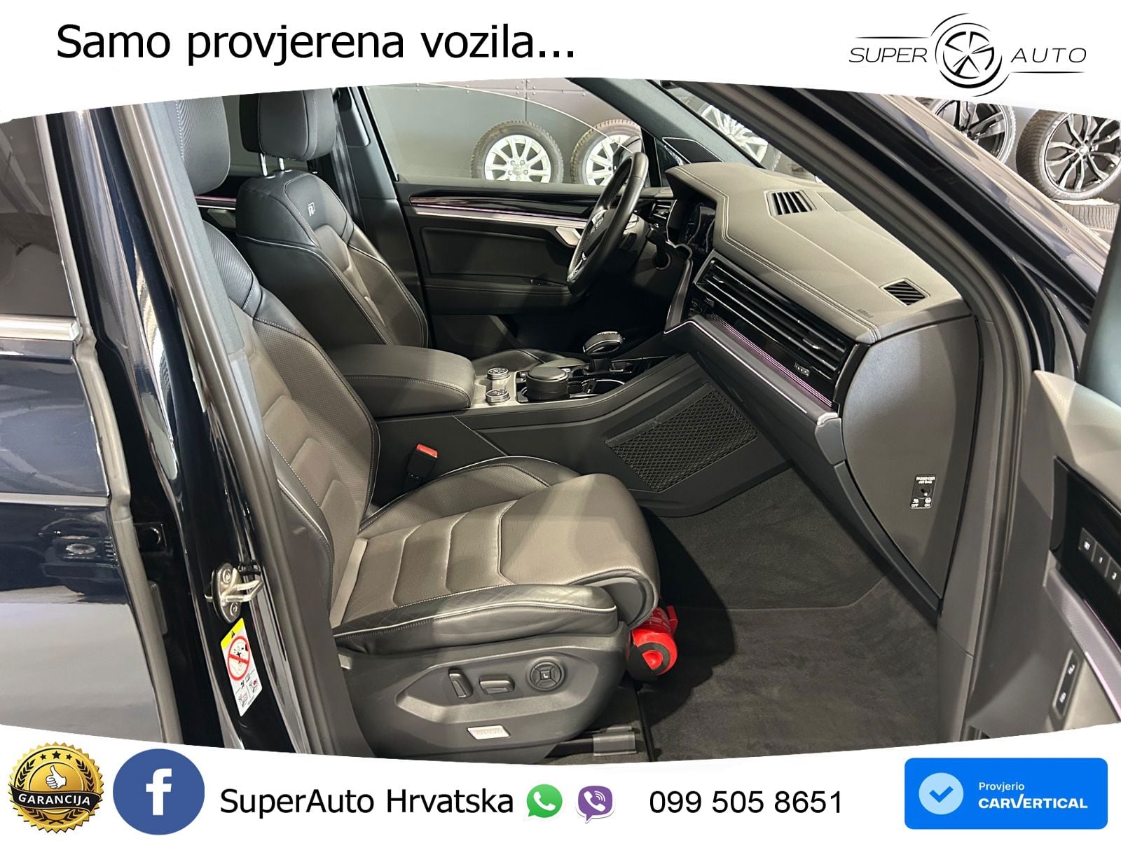 Volkswagen Touareg 3.0 V6 TDI (286 KS) 4MOTION Tiptronic R-Line ZRAČNI+ACC+GR SJED+KAM+PANO