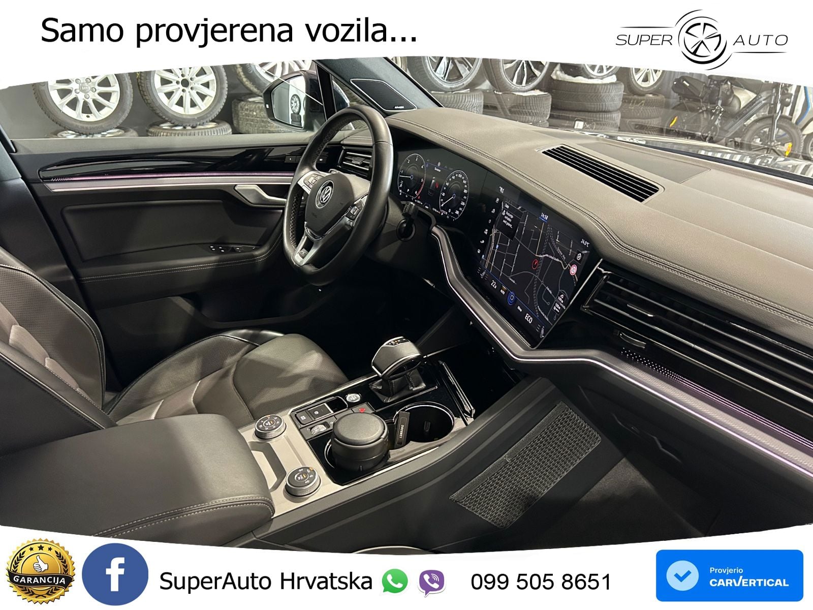 Volkswagen Touareg 3.0 V6 TDI (286 KS) 4MOTION Tiptronic R-Line ZRAČNI+ACC+GR SJED+KAM+PANO