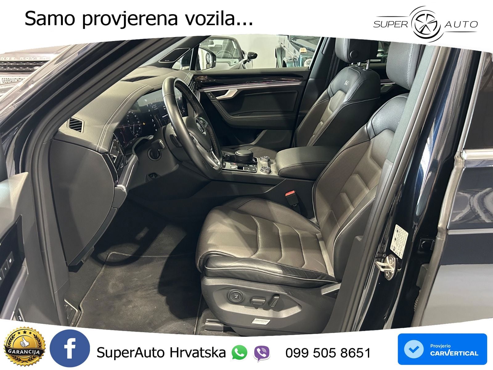 Volkswagen Touareg 3.0 V6 TDI (286 KS) 4MOTION Tiptronic R-Line ZRAČNI+ACC+GR SJED+KAM+PANO
