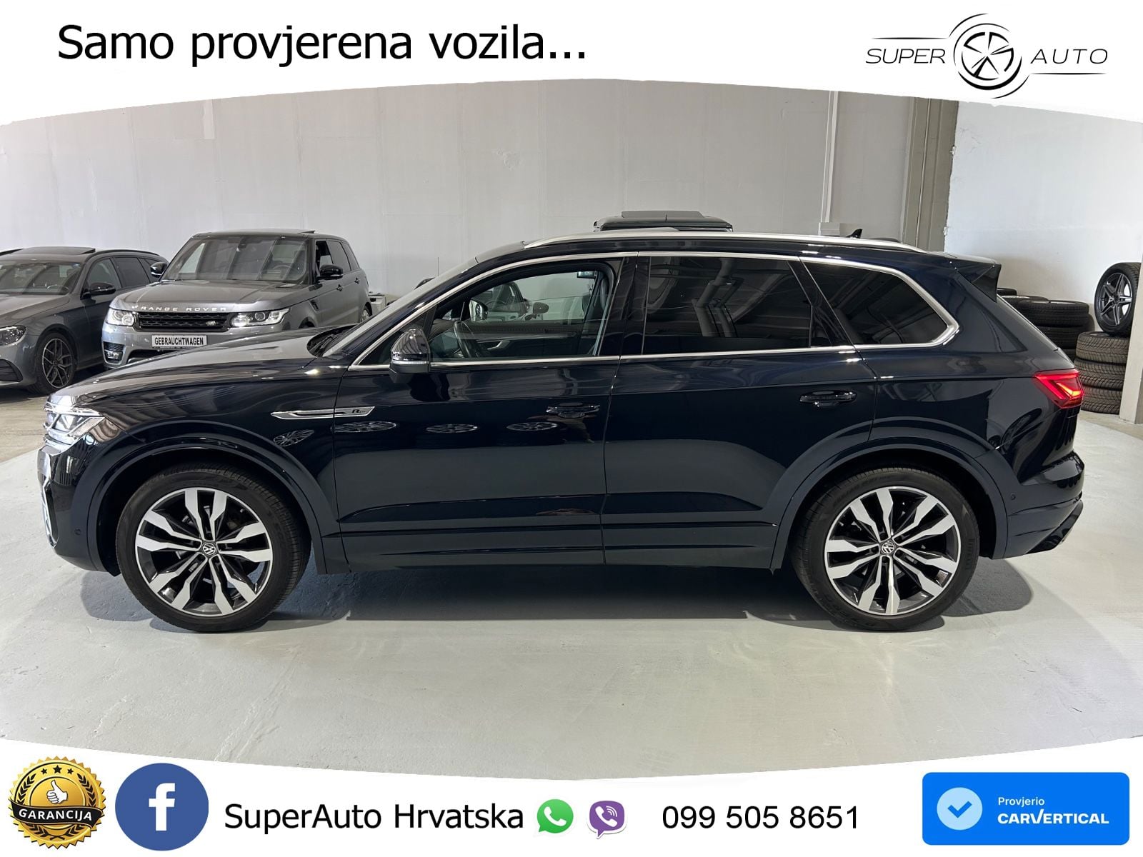 Volkswagen Touareg 3.0 V6 TDI (286 KS) 4MOTION Tiptronic R-Line ZRAČNI+ACC+GR SJED+KAM+PANO