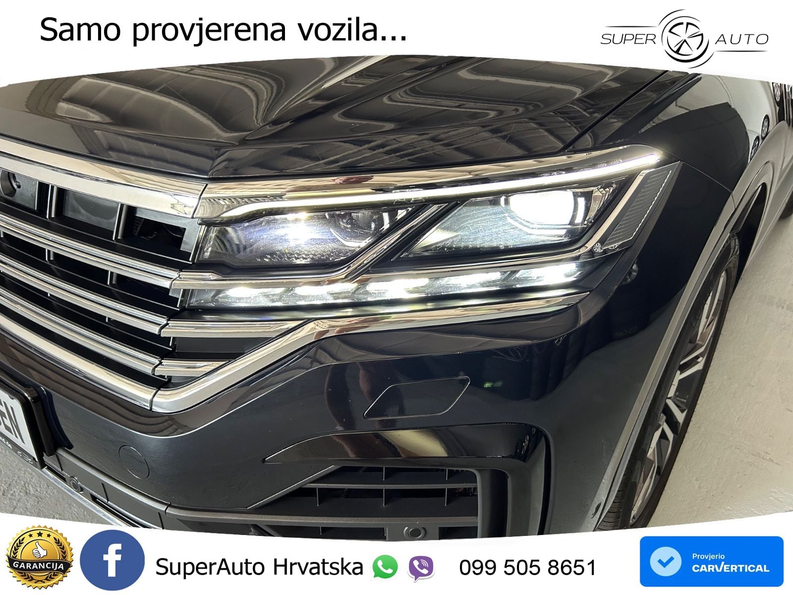 Volkswagen Touareg 3.0 V6 TDI (286 KS) 4MOTION Tiptronic R-Line ZRAČNI+ACC+GR SJED+KAM+PANO