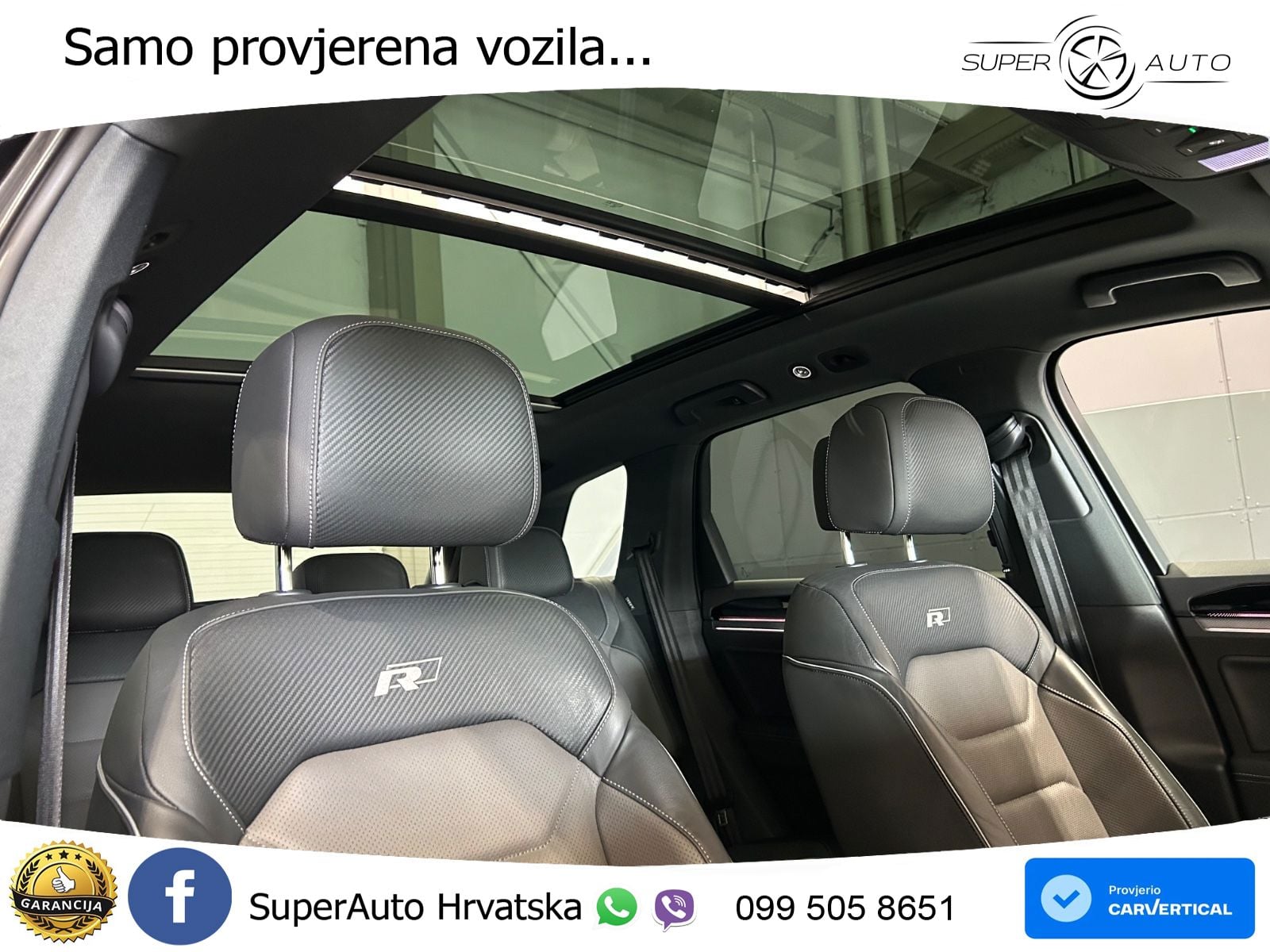 Volkswagen Touareg 3.0 V6 TDI (286 KS) 4MOTION Tiptronic R-Line ZRAČNI+ACC+GR SJED+KAM+PANO