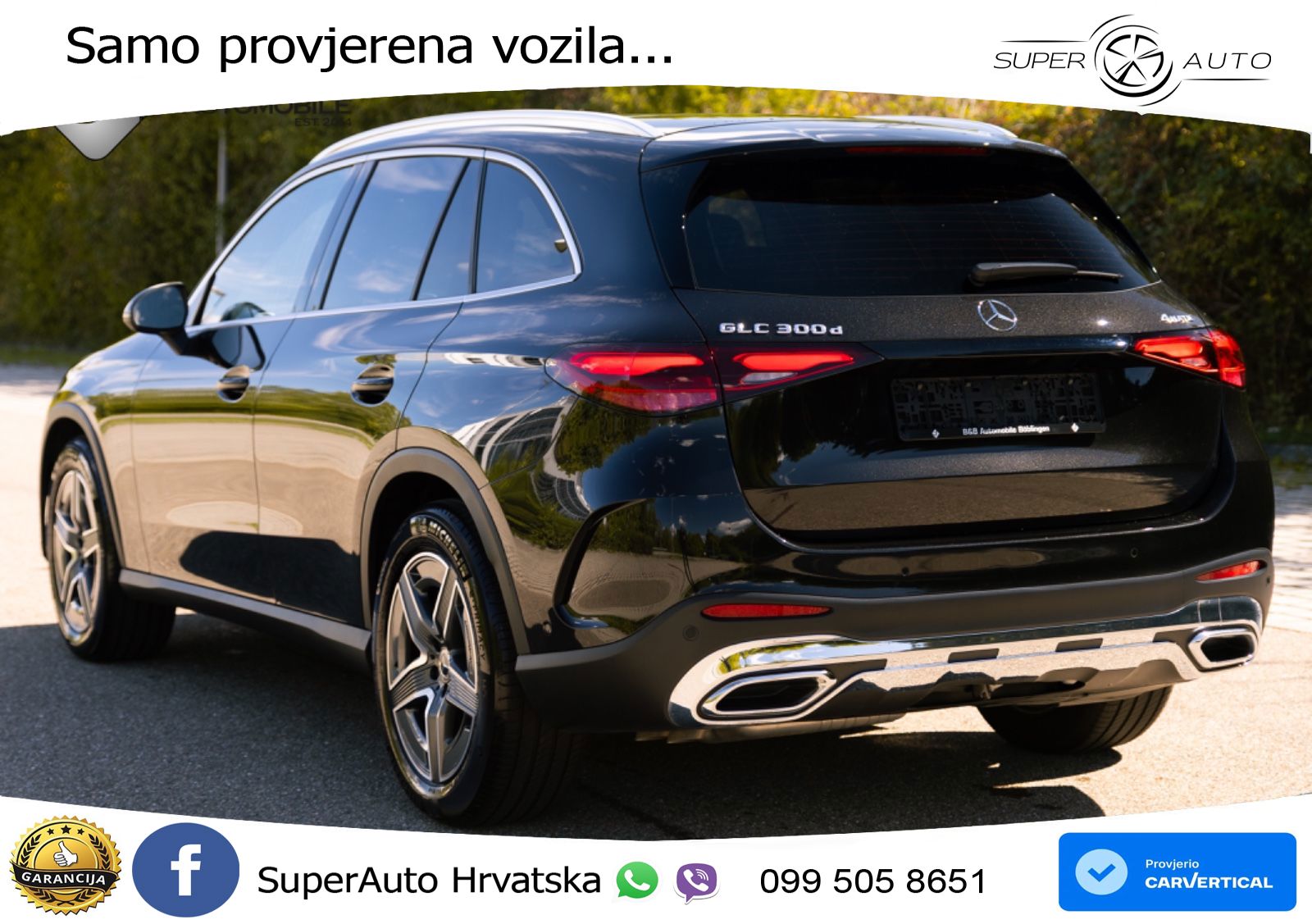 Mercedes GLC 300d (269 KS) 4MATIC 9G-TRONIC AMG LED+GR SJED+ACC
