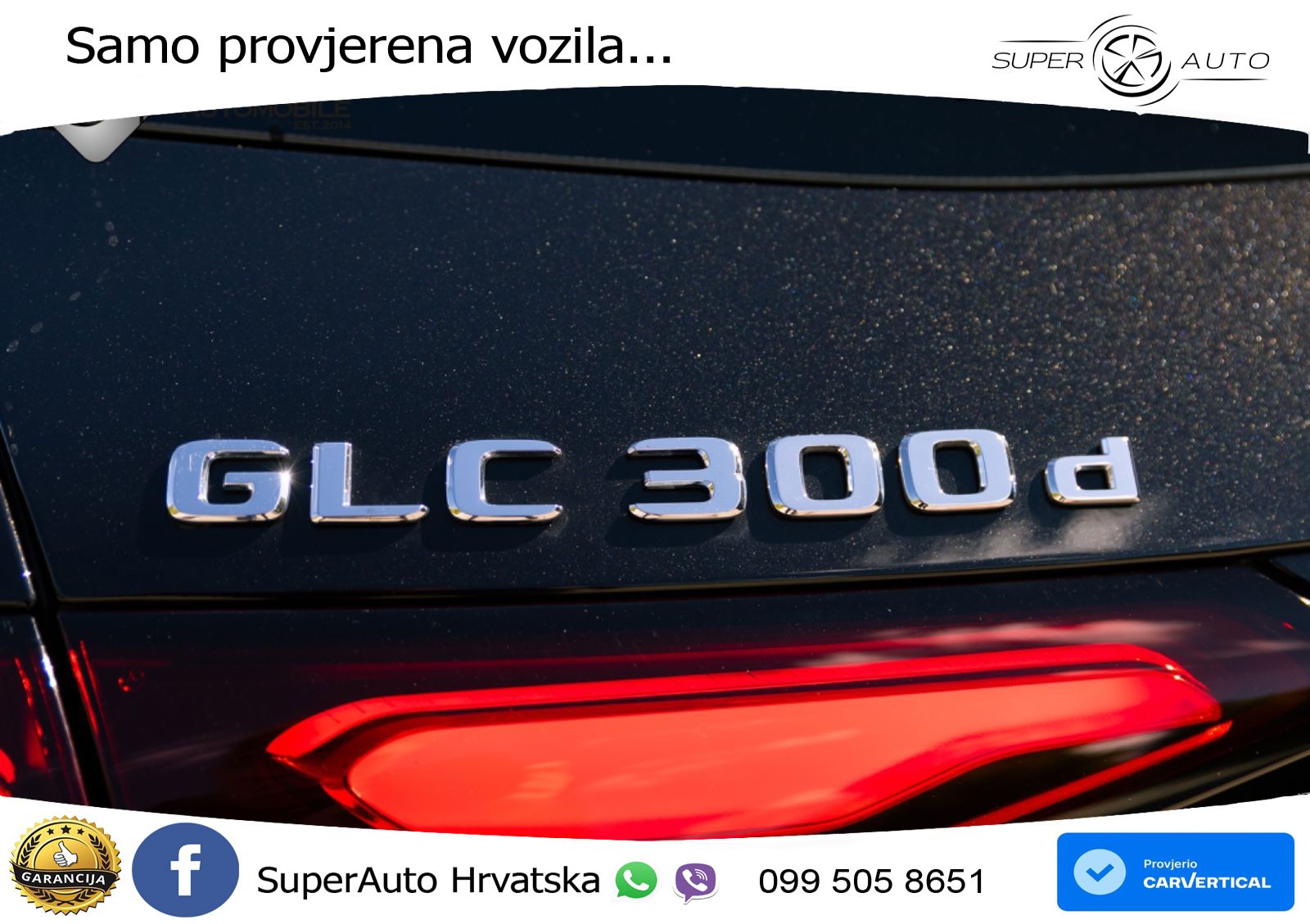 Mercedes GLC 300d (269 KS) 4MATIC 9G-TRONIC AMG LED+GR SJED+ACC