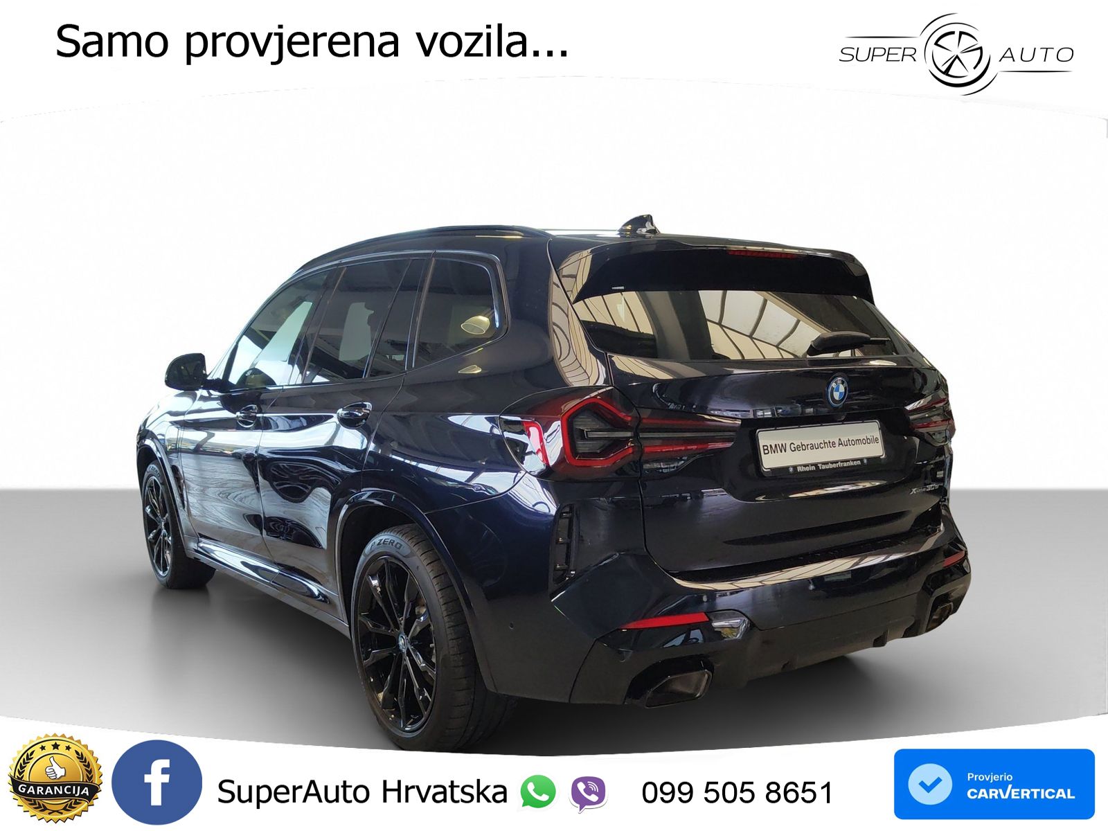 BMW X3 30e xDrive Steptronic M Sport LED+GR SJED+ACC