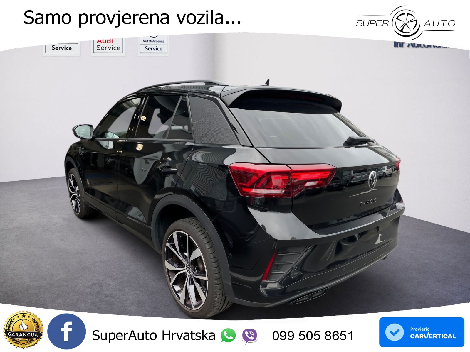 Volkswagen T-Roc 1.5 TSI (150 KS) DSG R-Line LED+GR SJED+ACC