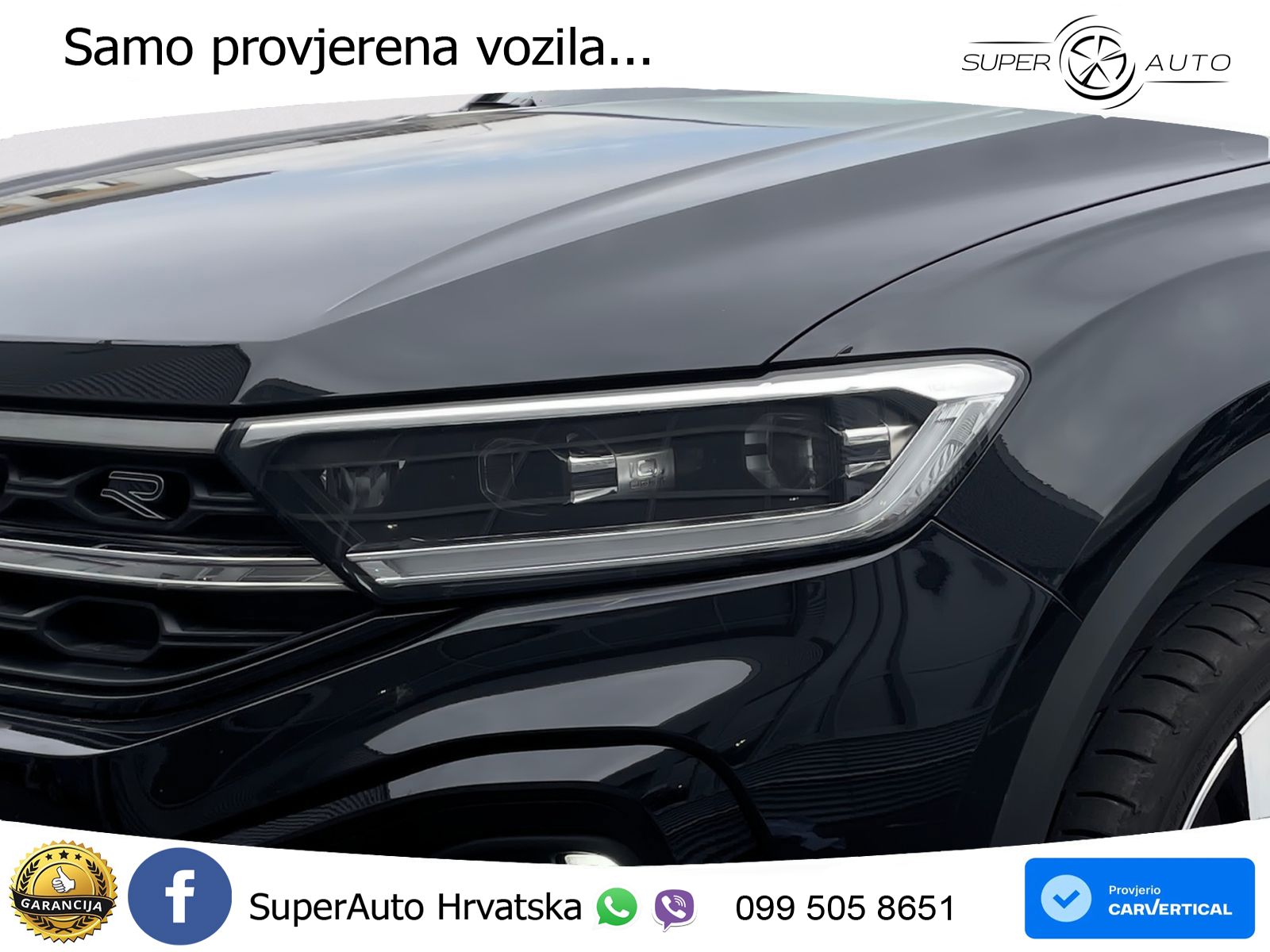 Volkswagen T-Roc 1.5 TSI (150 KS) DSG R-Line LED+GR SJED+ACC