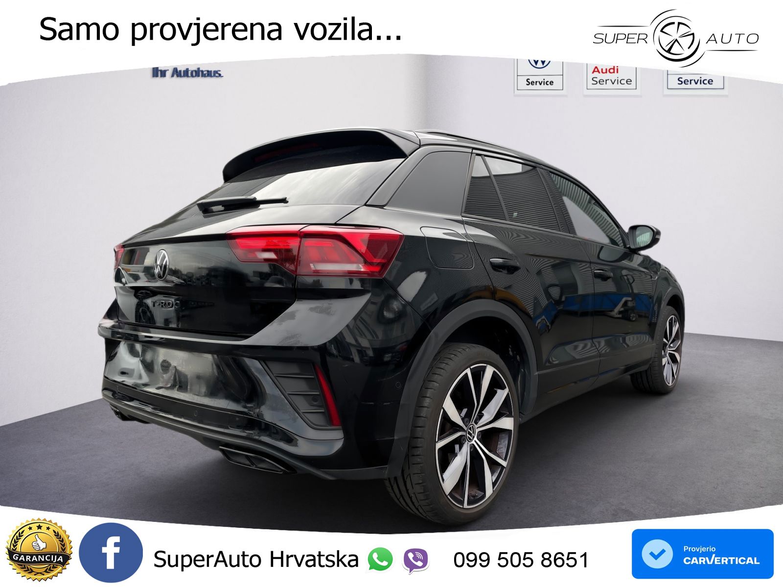 Volkswagen T-Roc 1.5 TSI (150 KS) DSG R-Line LED+GR SJED+ACC
