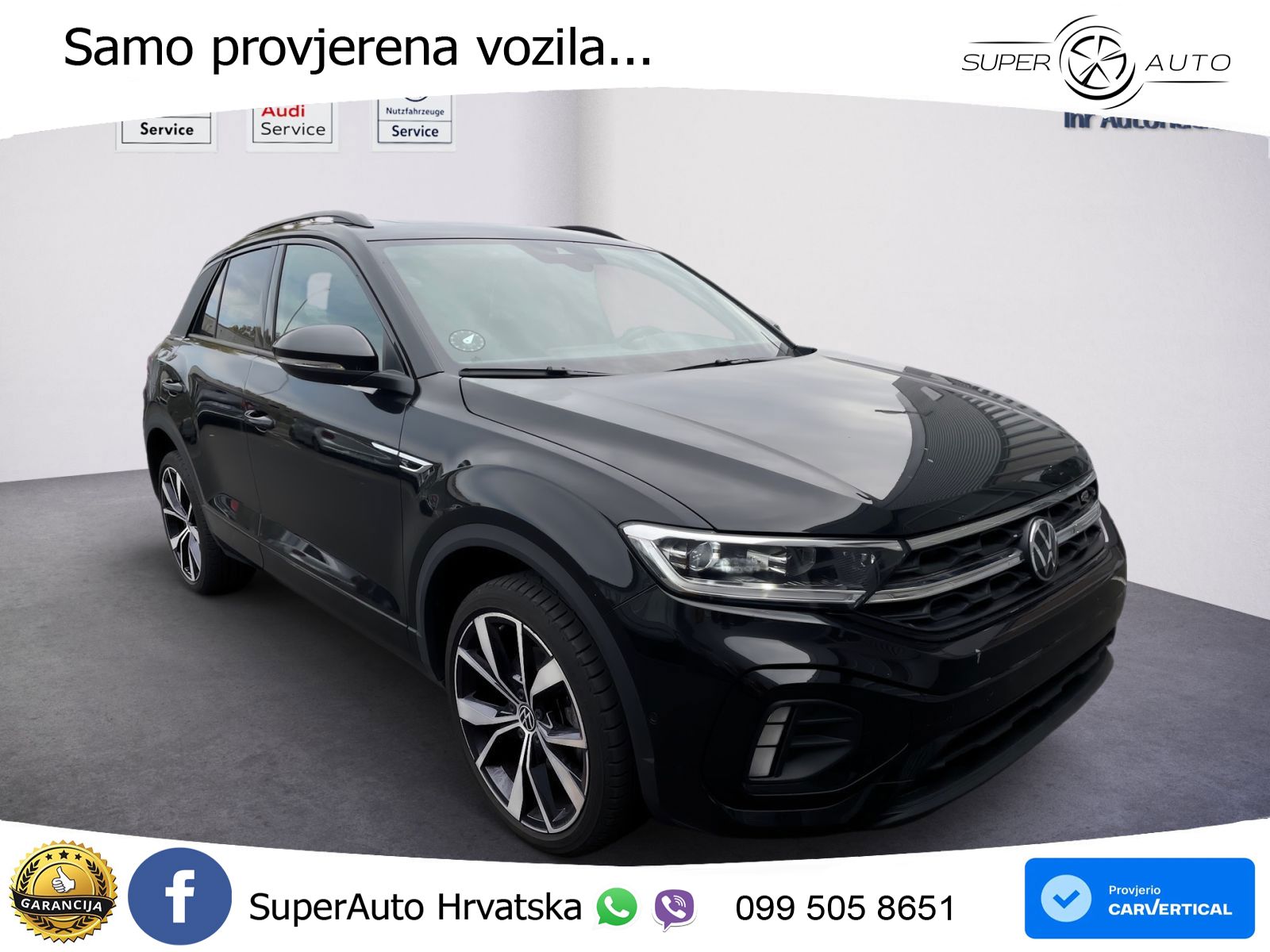 Volkswagen T-Roc 1.5 TSI (150 KS) DSG R-Line LED+GR SJED+ACC