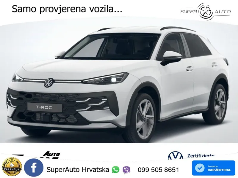 Volkswagen T-Roc 1.5 eTSI (150 KS)  DSG LED+GR SJED+ACC