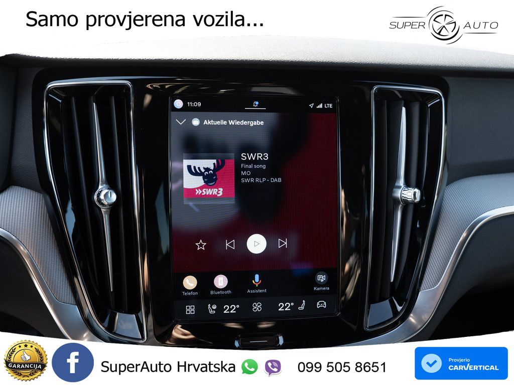 Volvo V60 2.0 B4 Diesel Geartronic LED+GR SJED+ACC